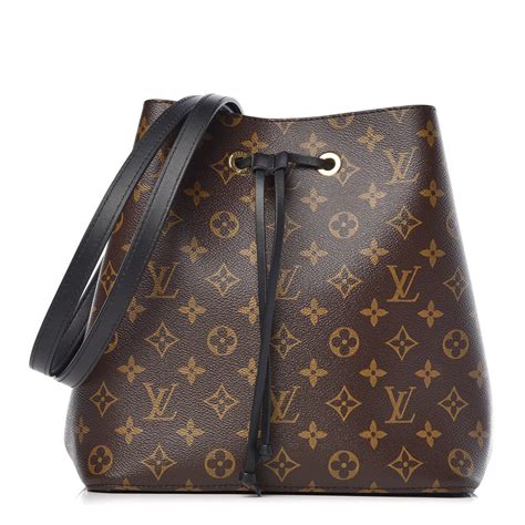 lv neonoe monogram black|neonoe monogram canvas.